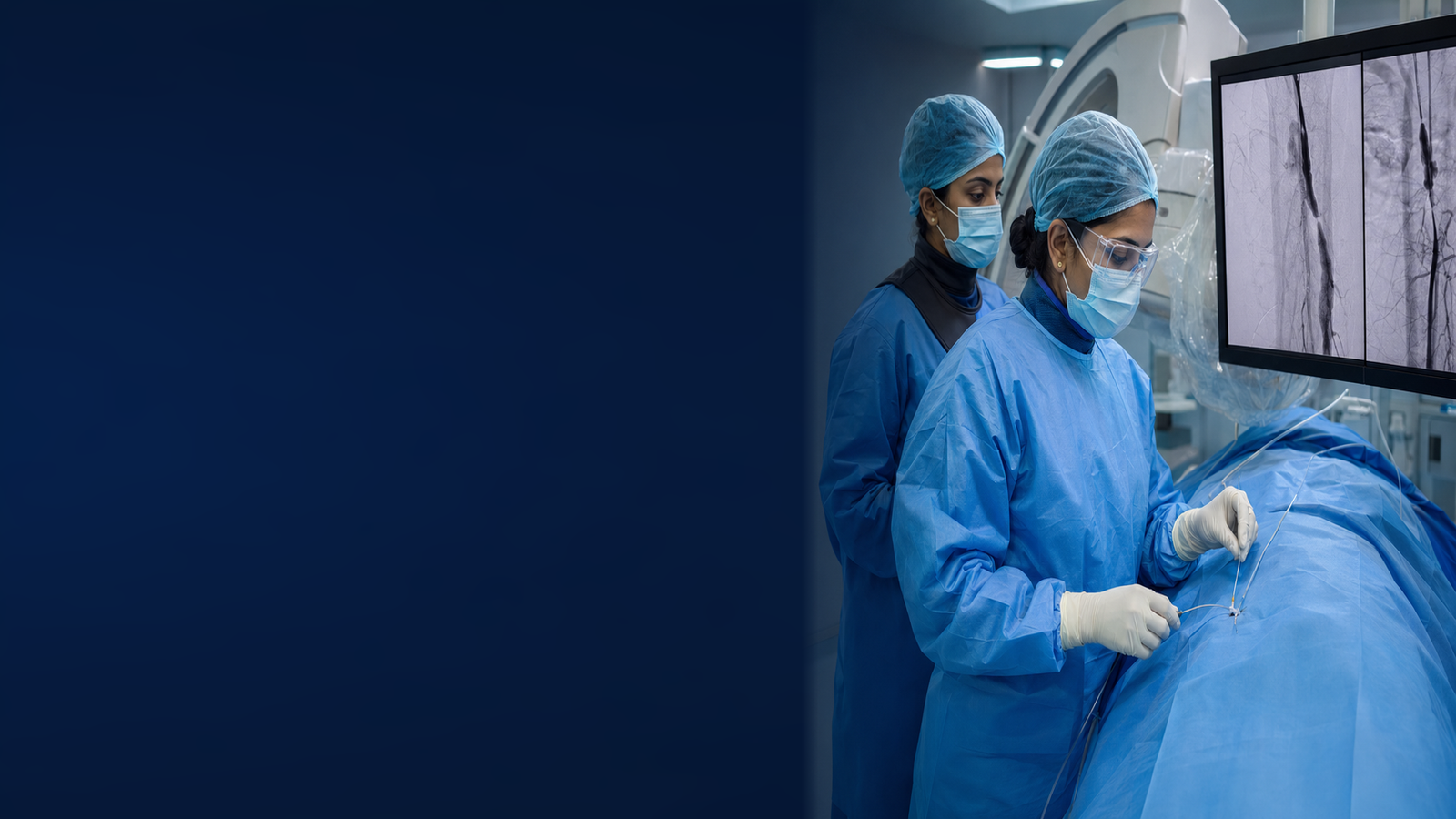 Treatment-specific clinical setting for DVT and Venous Interventions