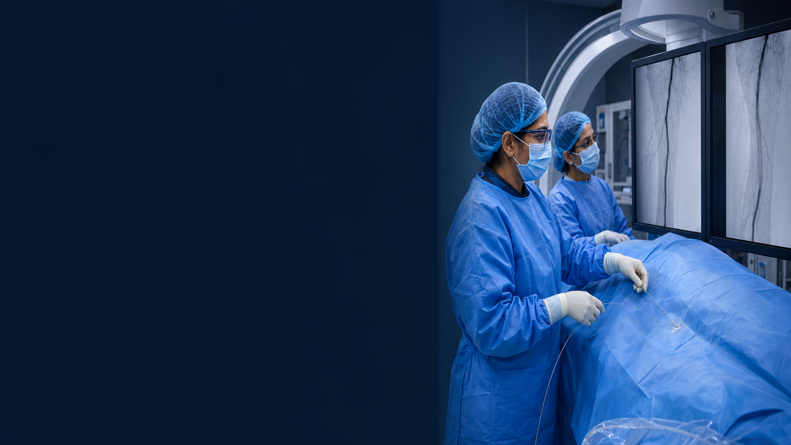Treatment-specific clinical setting for Peripheral Angioplasty and Stenting