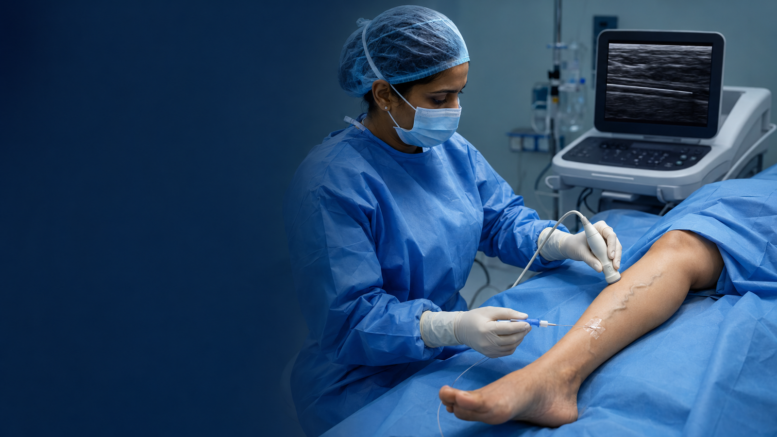 Treatment-specific clinical setting for Varicose Vein Treatment